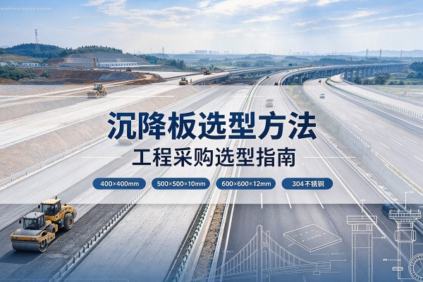 江永沉降板选择方法